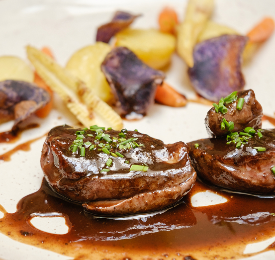 Un delicioso plato de La Perala